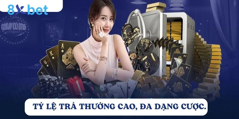 Keno 8xbet - Hướng dẫn cách chơi dễ thắng cho người mới 5 Điểm nổi bật của Keno tại 8Xbet là tỷ lệ trả thưởng hấp dẫn