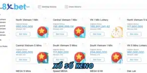 Xổ số Keno 8xbet: Giải trí đơn giản, cơ hội thắng lớn 3 Xổ số Keno